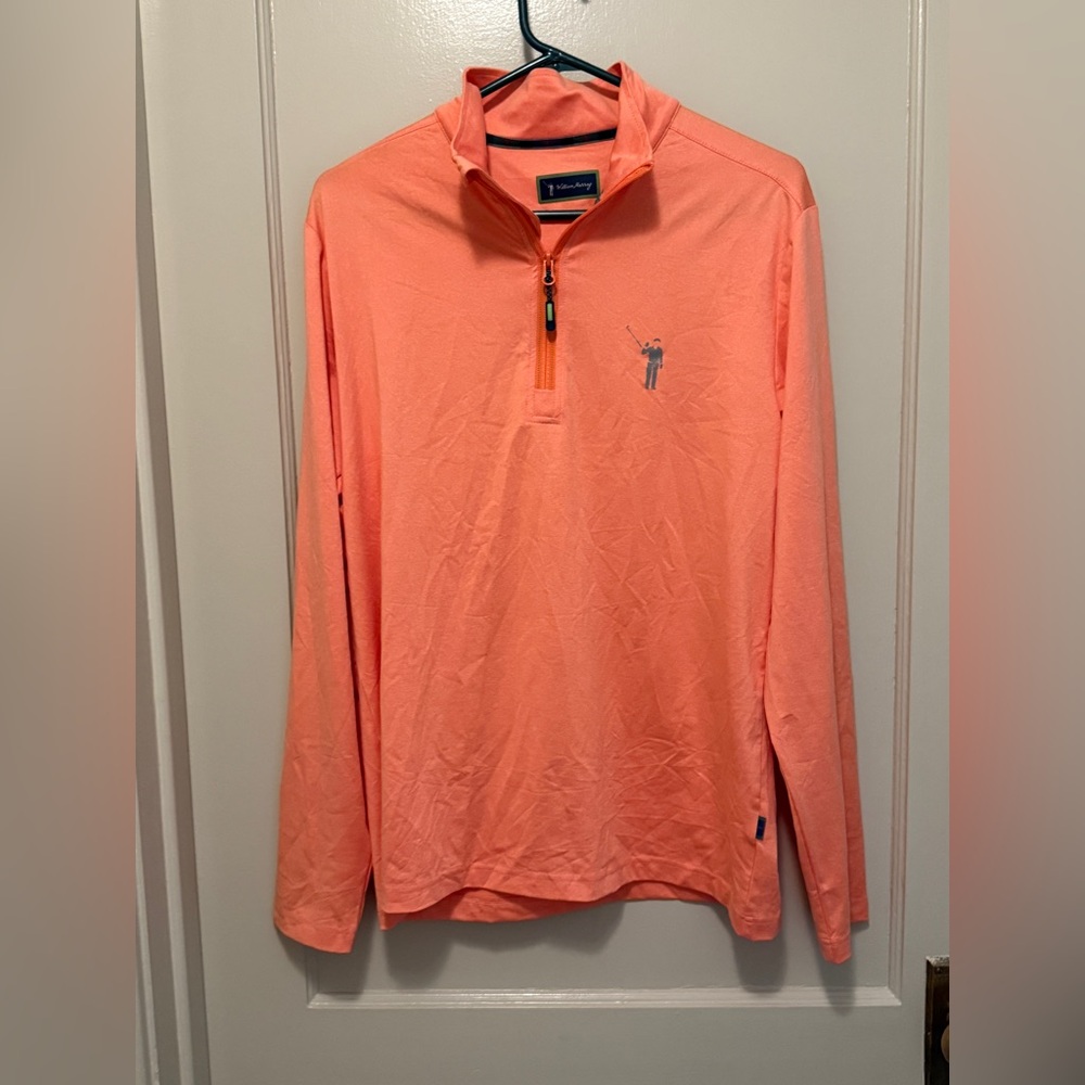 William Murray Golf: MEN'S CHIP SHOT PULLOVER Quarter-Zip Sweatshirt